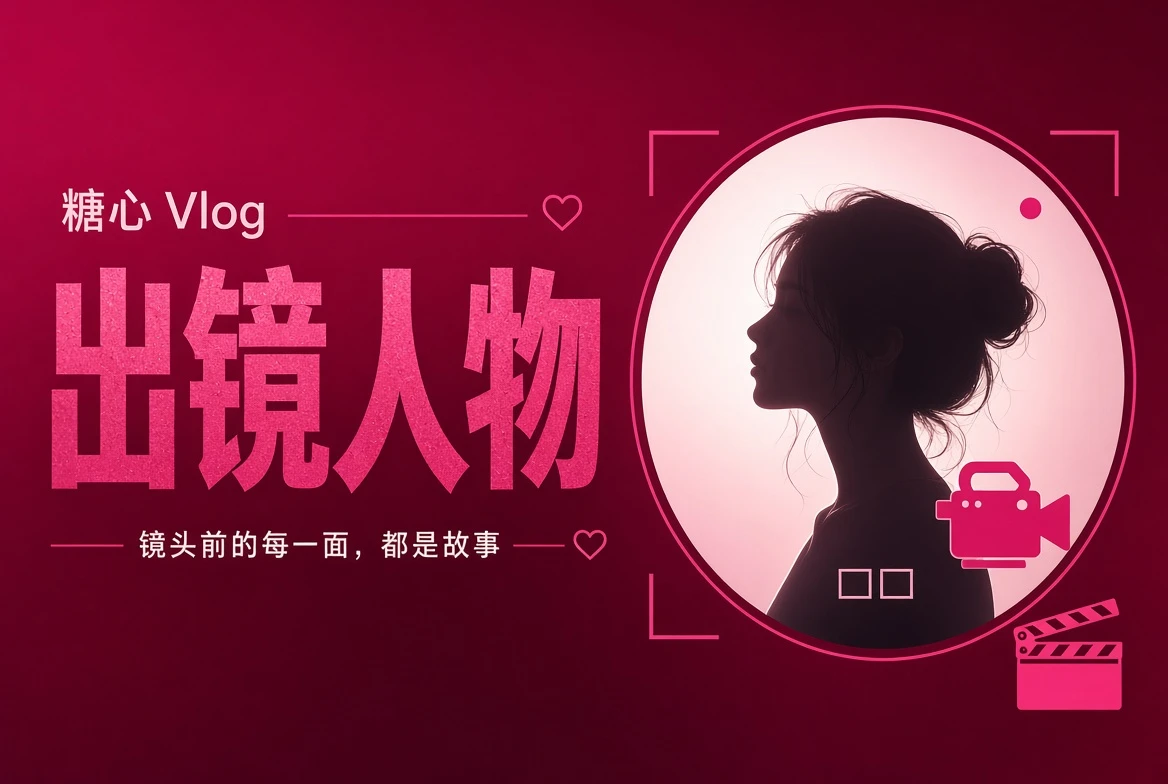 糖心Vlog人物公开形象观察
